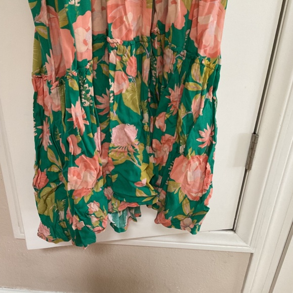 NWT Bright Colorful Natural Life Dress Size Extra Large Roomy and Comfy Ruffles - Picture 5 of 6